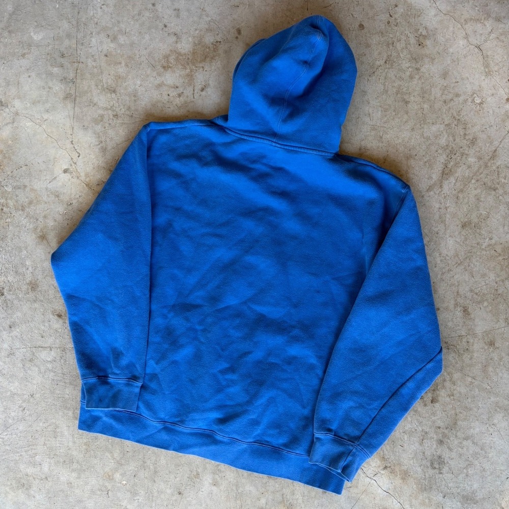 E5 Duke Blue Devils Hoodie Royal Blue Fleece Sweatshirt Pullover Mens Large - Picture 3 of 7